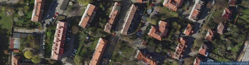 Zdjęcie satelitarne Klonowicza Sebastiana ul.