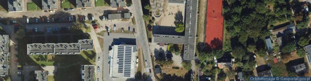 Zdjęcie satelitarne Kłosowa ul.