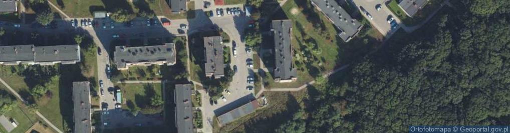 Zdjęcie satelitarne Kleeberga Franciszka, gen. dyw. ul.