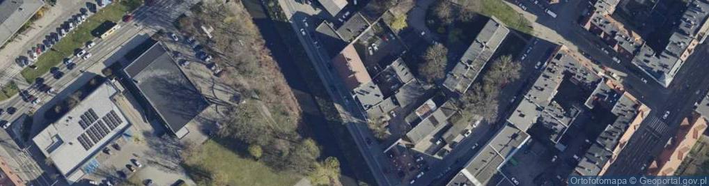 Zdjęcie satelitarne Kłodnicka ul.