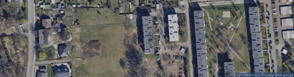 Zdjęcie satelitarne Klonowa ul.
