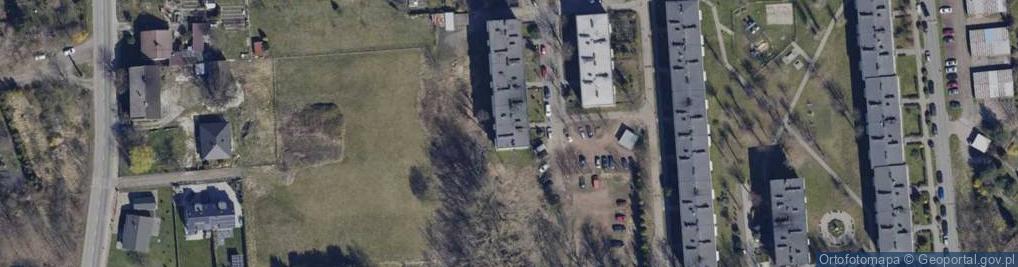 Zdjęcie satelitarne Klonowa ul.