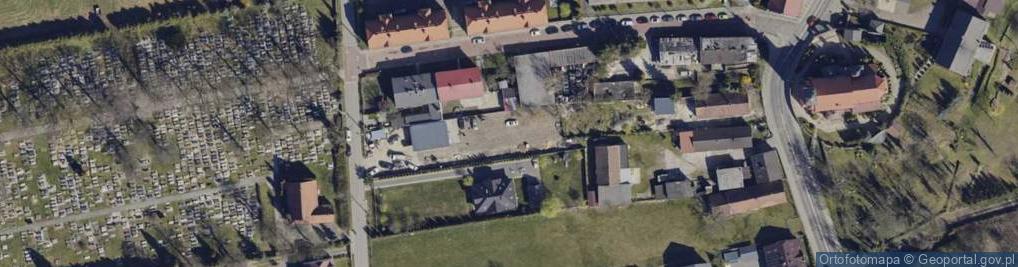 Zdjęcie satelitarne Klasztorna ul.