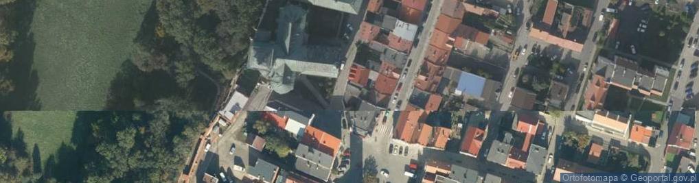 Zdjęcie satelitarne Klasztorna ul.