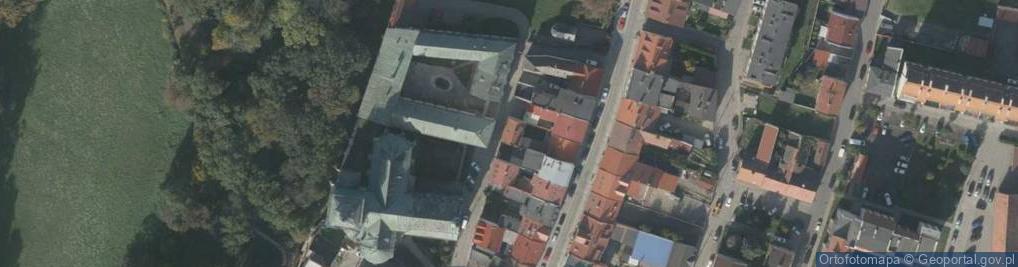 Zdjęcie satelitarne Klasztorna ul.