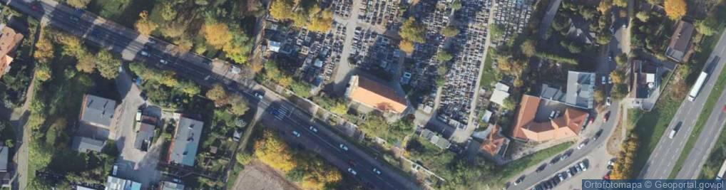 Zdjęcie satelitarne Kłeckoska ul.