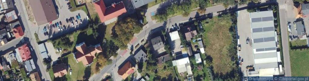 Zdjęcie satelitarne Klasztorna ul.