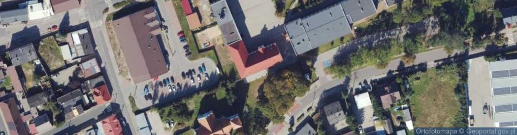 Zdjęcie satelitarne Klasztorna ul.