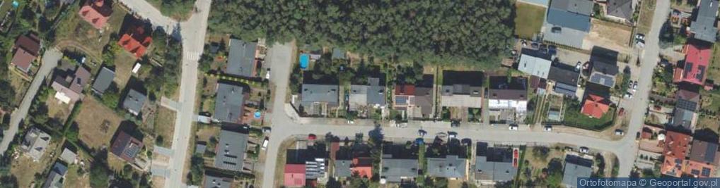 Zdjęcie satelitarne Klonowa ul.