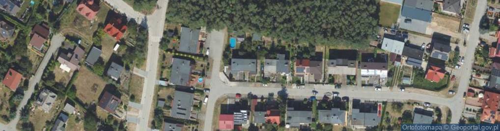 Zdjęcie satelitarne Klonowa ul.