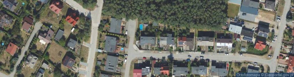 Zdjęcie satelitarne Klonowa ul.