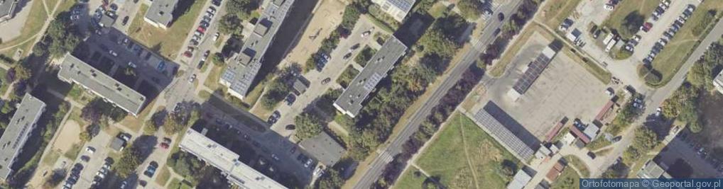Zdjęcie satelitarne Kleeberga Franciszka, gen. ul.