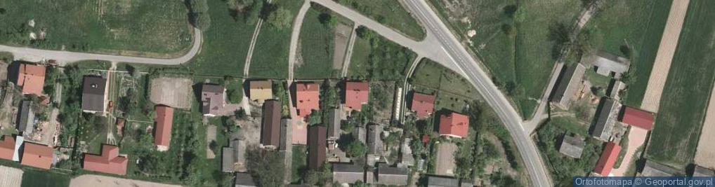 Zdjęcie satelitarne Klonowa ul.