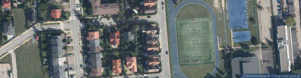 Zdjęcie satelitarne Klonowa ul.