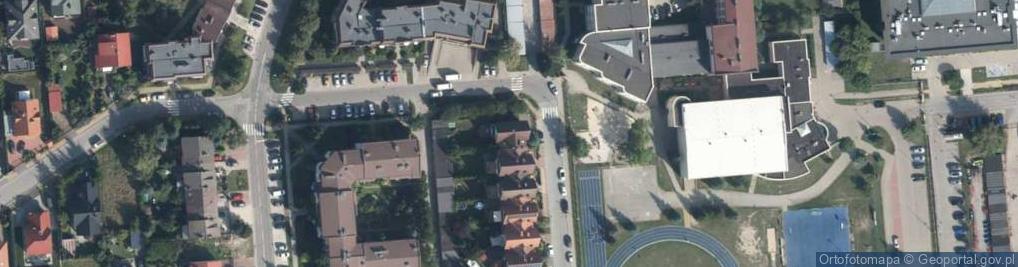 Zdjęcie satelitarne Klonowa ul.