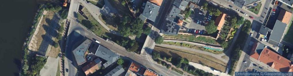 Zdjęcie satelitarne Klasztorna ul.