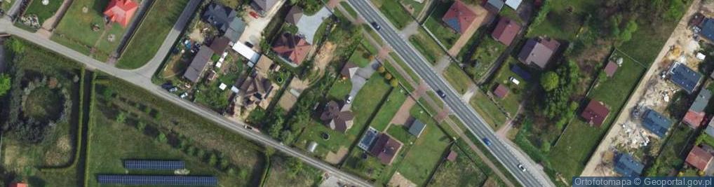 Zdjęcie satelitarne Kłobucka ul.