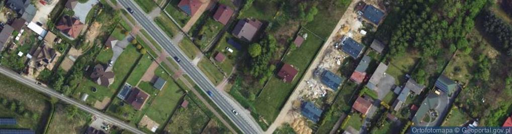 Zdjęcie satelitarne Kłobucka ul.