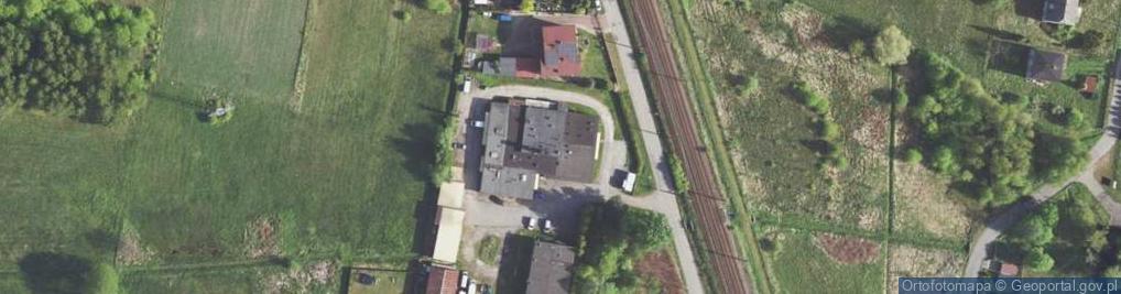 Zdjęcie satelitarne Klonowa ul.