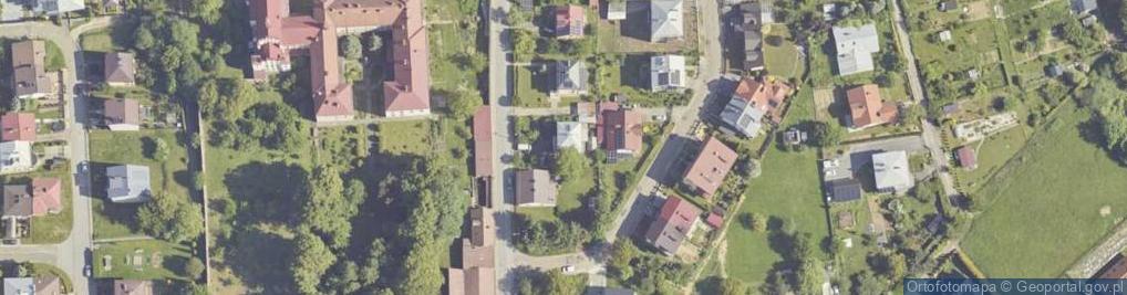 Zdjęcie satelitarne Klasztorna ul.
