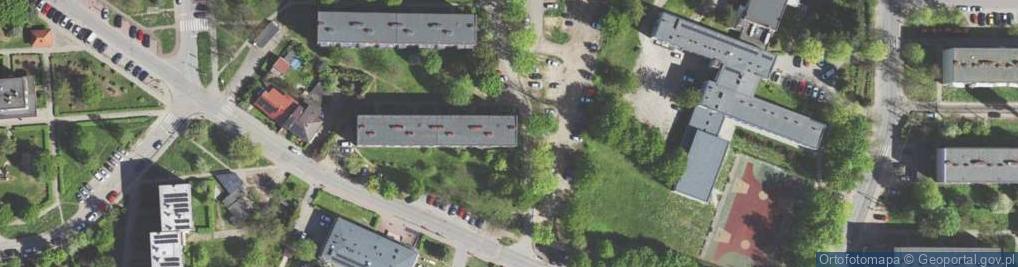 Zdjęcie satelitarne Klonowa ul.
