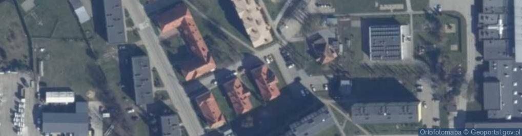 Zdjęcie satelitarne Klonowa ul.
