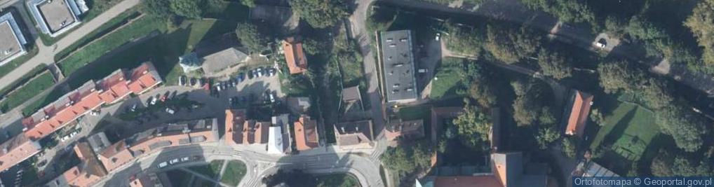 Zdjęcie satelitarne Klasztorna ul.