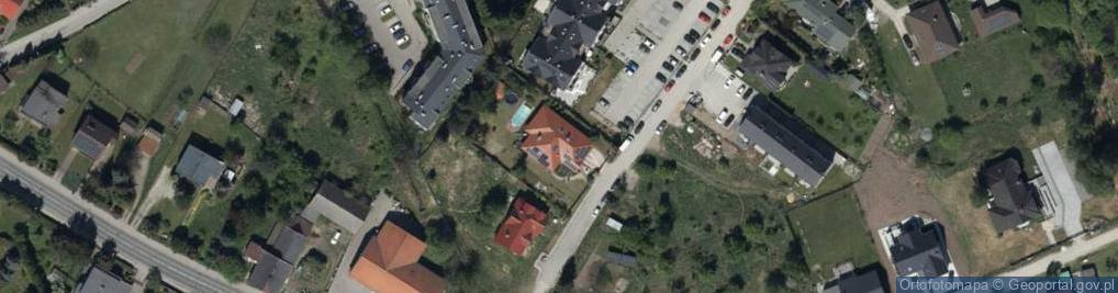 Zdjęcie satelitarne Klonowa ul.