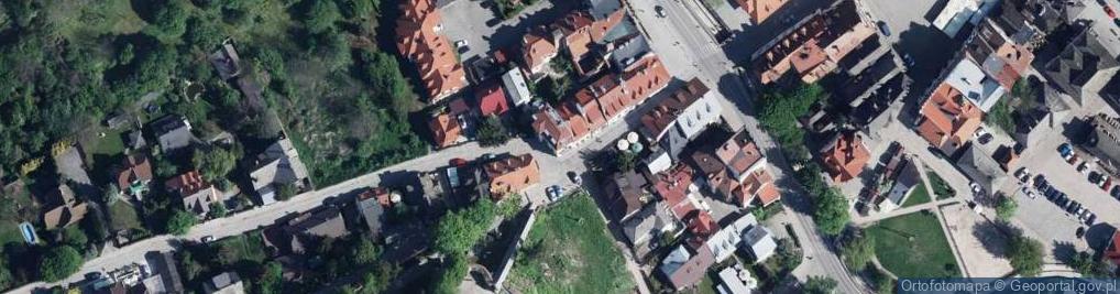 Zdjęcie satelitarne Klasztorna ul.