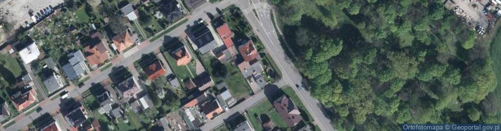 Zdjęcie satelitarne Klonowa ul.