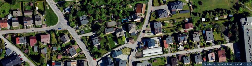 Zdjęcie satelitarne Kleparz ul.
