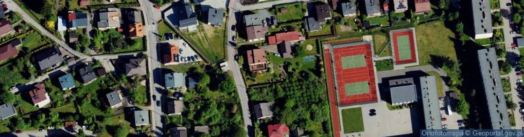 Zdjęcie satelitarne Kleparz ul.