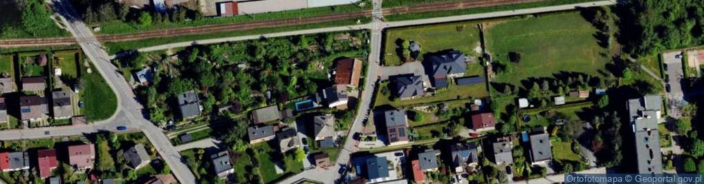 Zdjęcie satelitarne Kleparz ul.