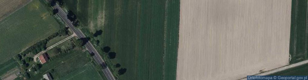 Zdjęcie satelitarne Klębów ul.