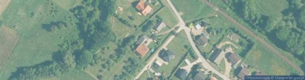 Zdjęcie satelitarne Klecza Dolna ul.