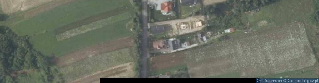 Zdjęcie satelitarne Klęczana ul.