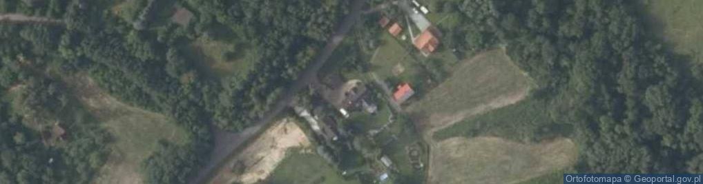 Zdjęcie satelitarne Klęczana ul.