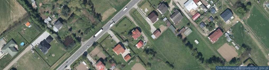 Zdjęcie satelitarne Klęczany ul.