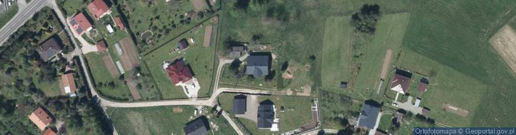 Zdjęcie satelitarne Klęczany ul.