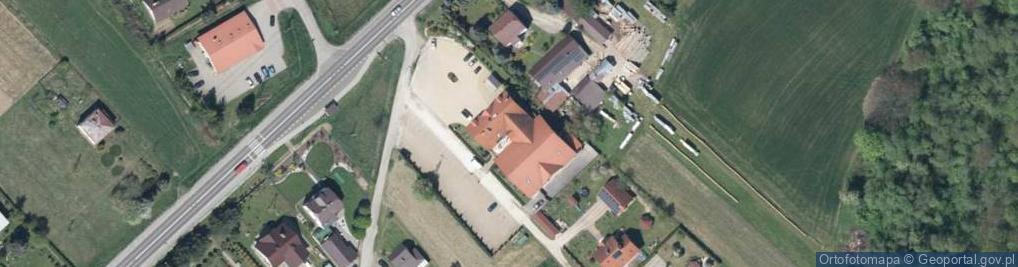 Zdjęcie satelitarne Klęczany ul.