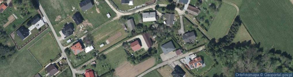 Zdjęcie satelitarne Klęczany ul.