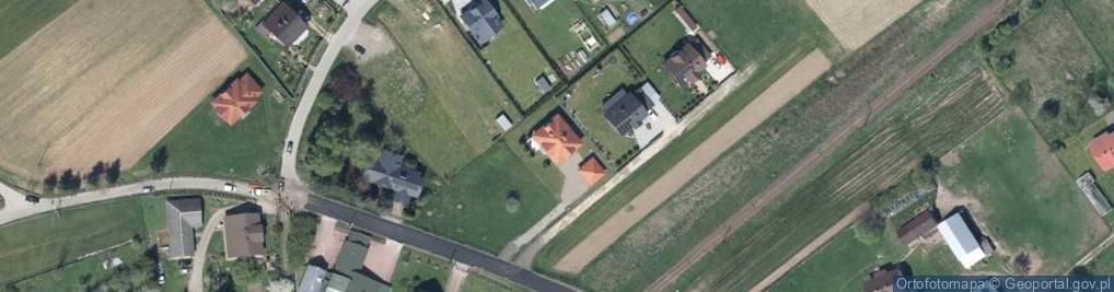 Zdjęcie satelitarne Klęczany ul.