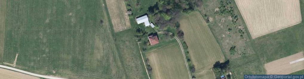 Zdjęcie satelitarne Klęczany ul.