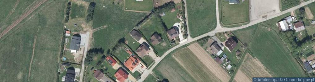 Zdjęcie satelitarne Klęczany ul.