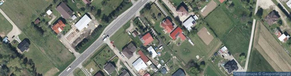 Zdjęcie satelitarne Klęczany ul.