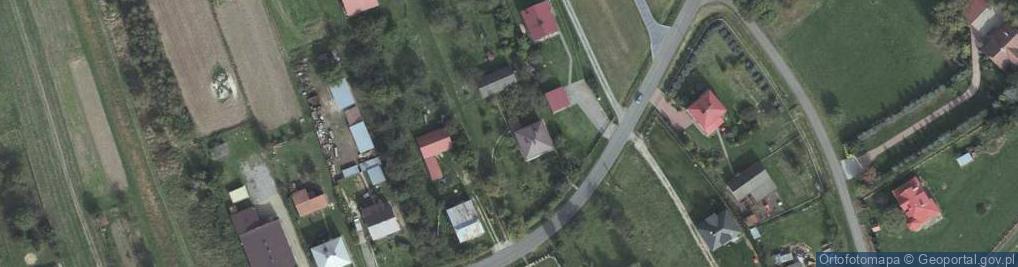 Zdjęcie satelitarne Klęczany ul.
