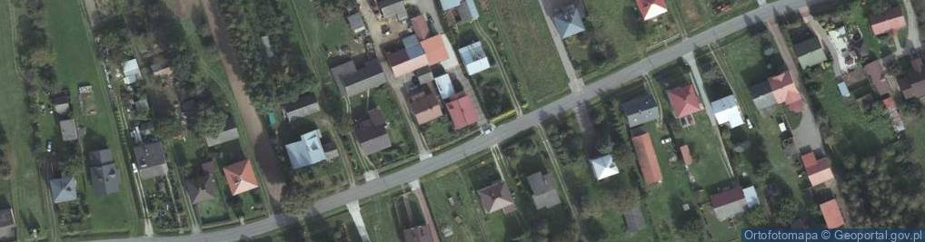 Zdjęcie satelitarne Klęczany ul.