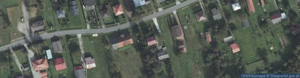 Zdjęcie satelitarne Klęczany ul.