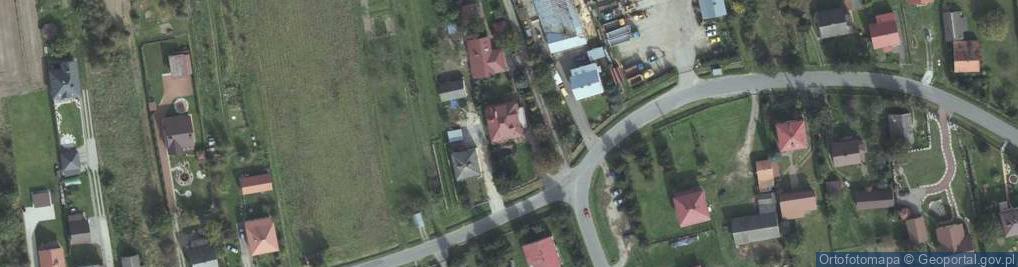 Zdjęcie satelitarne Klęczany ul.