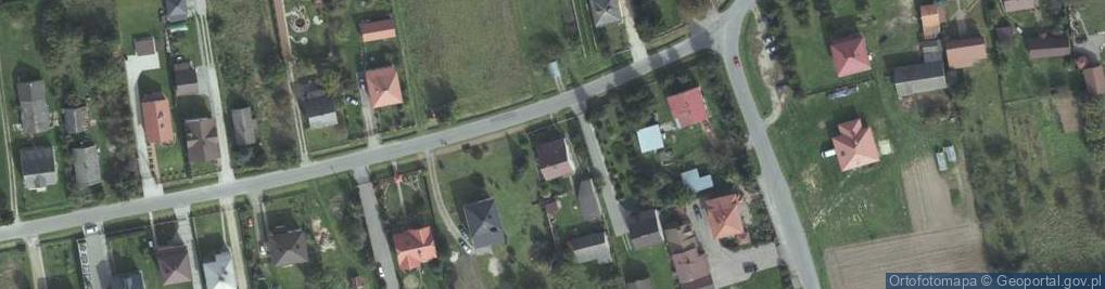 Zdjęcie satelitarne Klęczany ul.